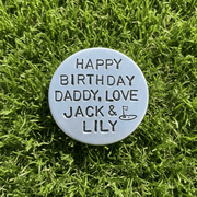PERSONALISED Golf Ball Marker