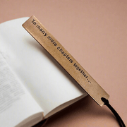 Copper Bookmark Many More Chapters Together Gift Anniversary Valentine