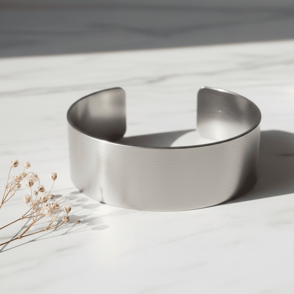 Silver Bangle Hand Crafted Jewellery Anniversary Handmade