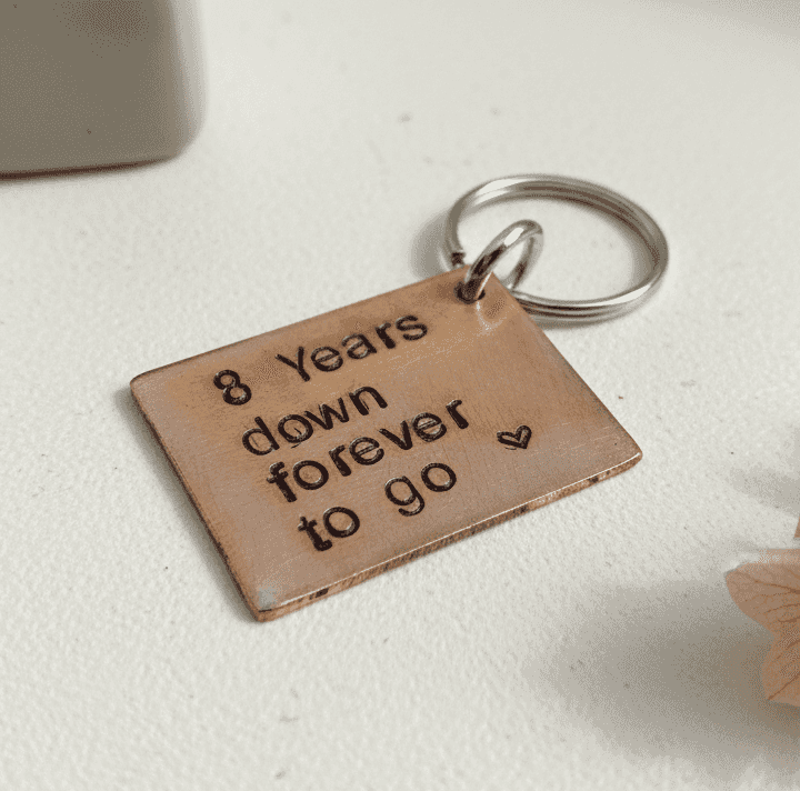 8th anniversary gift Bronze Anniversary Gifts