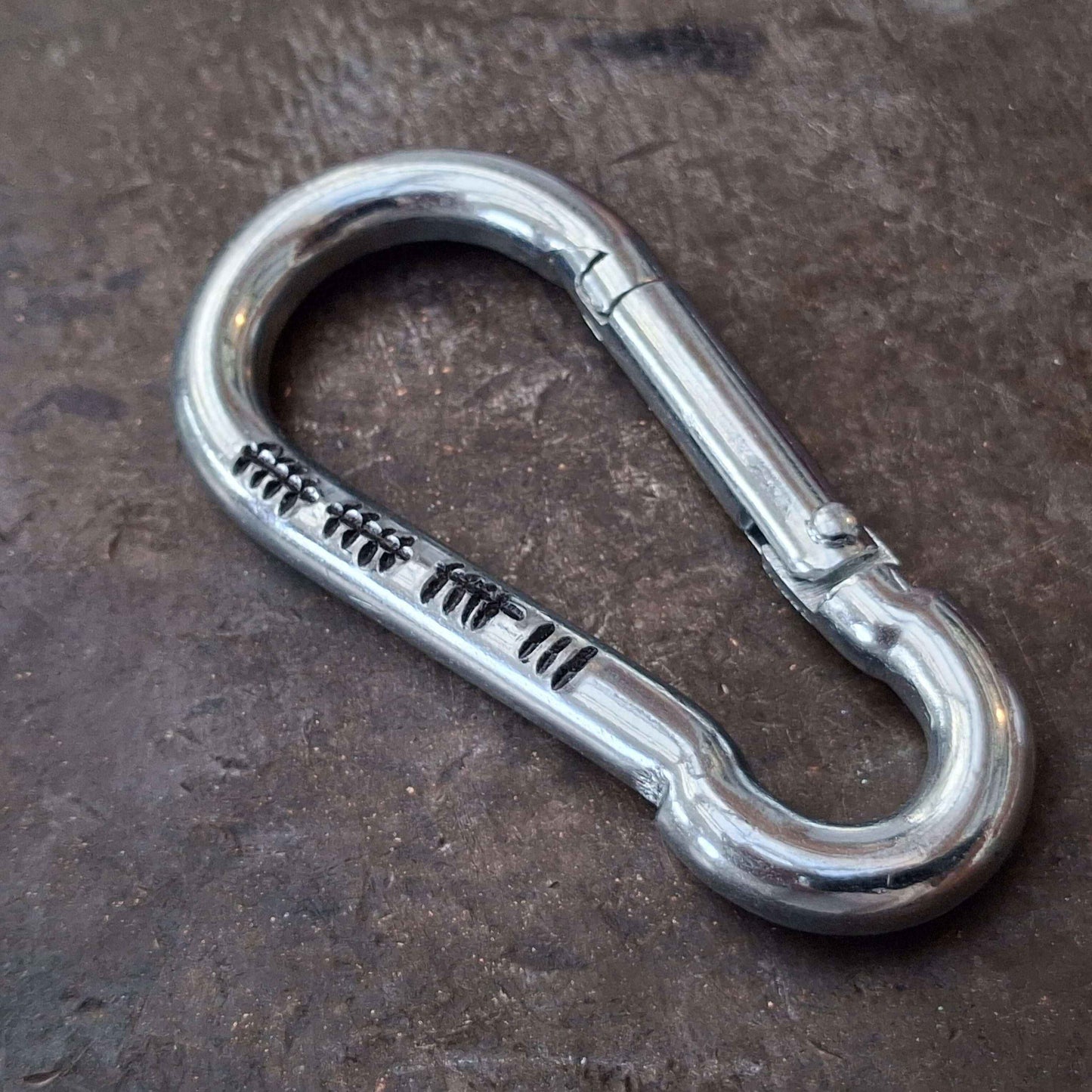 18th Anniversary Tally Mark Keyring