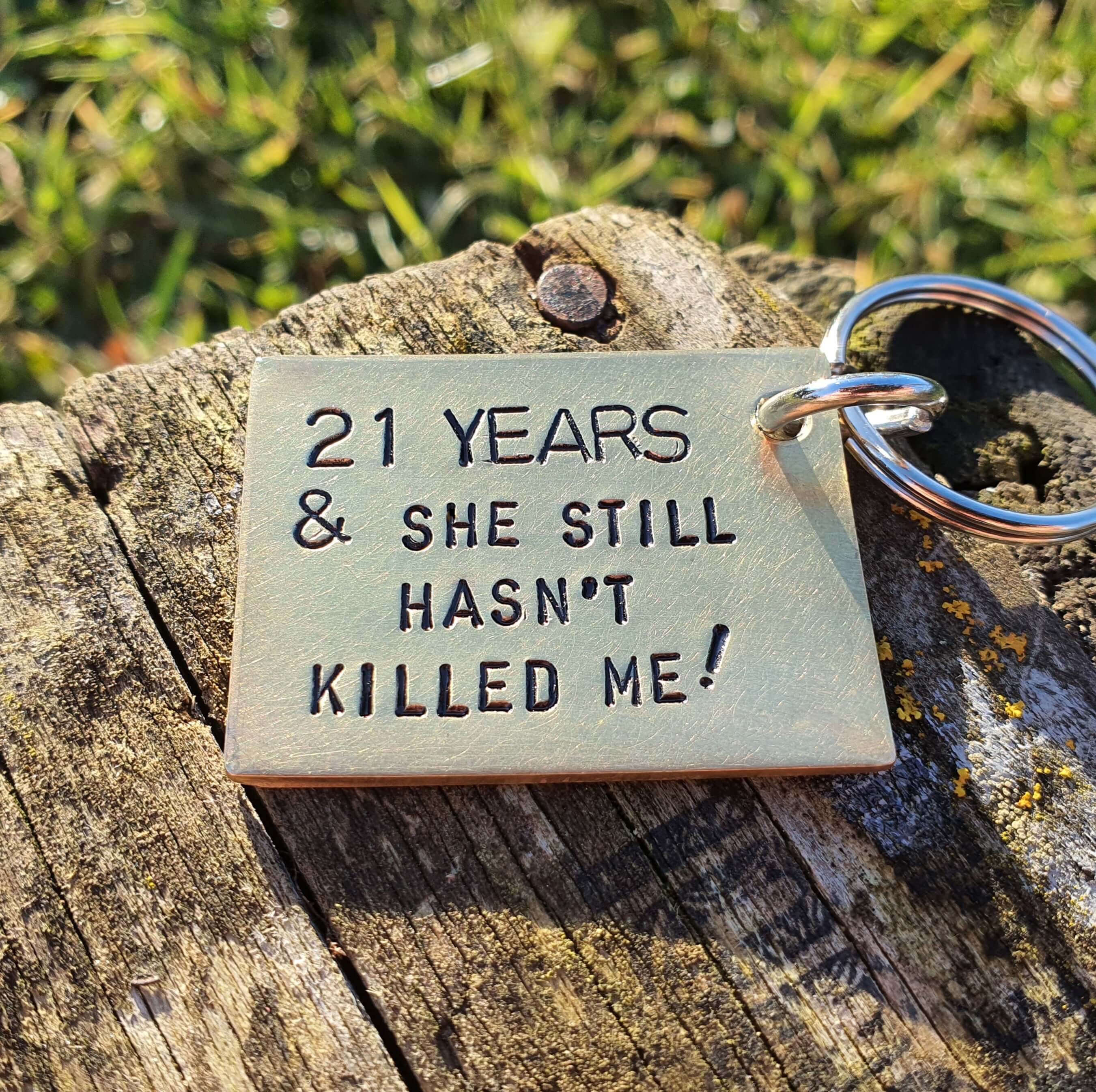 Years Of Marriage 21st Wedding For Him Or Her, 21 Years Marriage