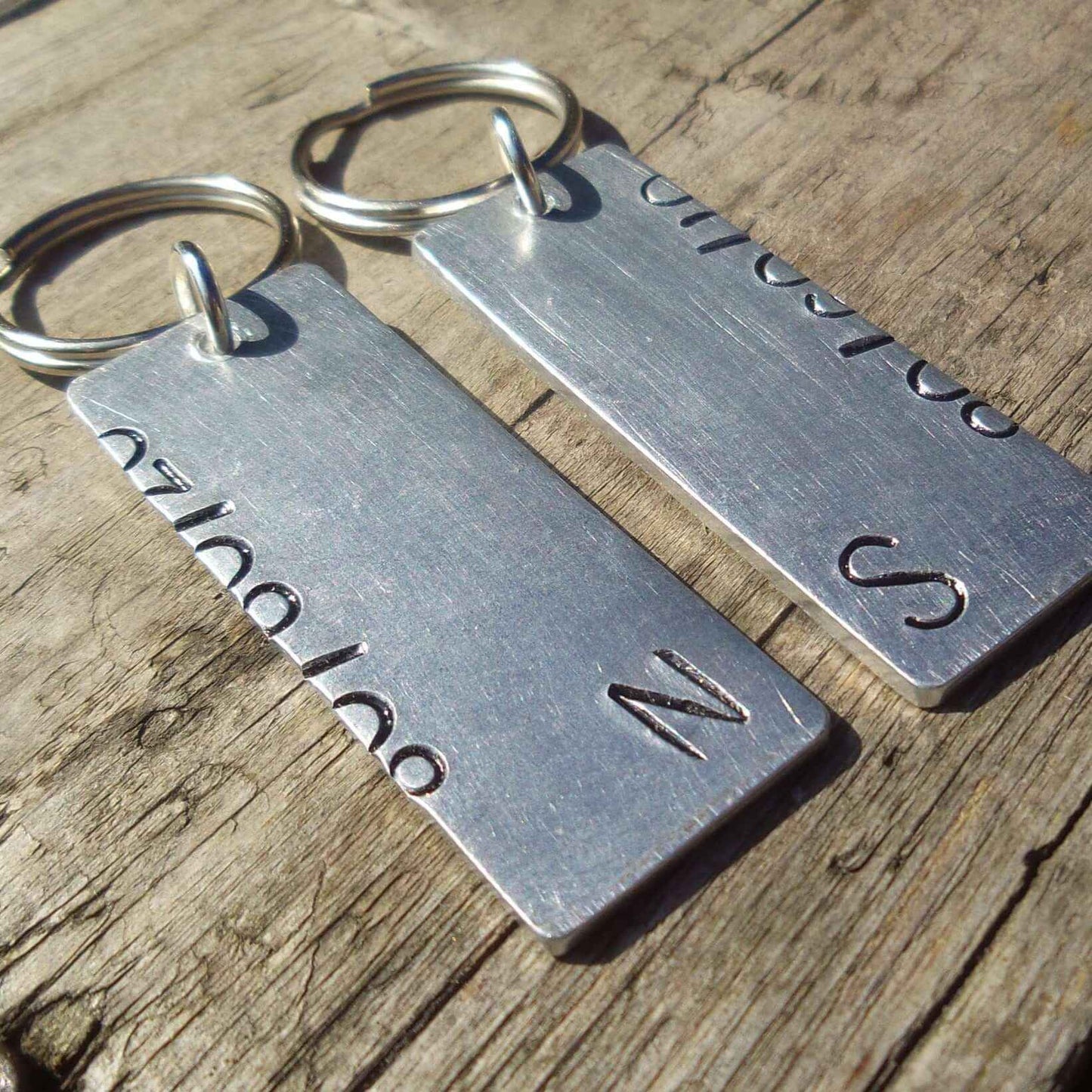 10th Wedding Anniversary Gifts Aluminium and Tin GiftKeyring Set