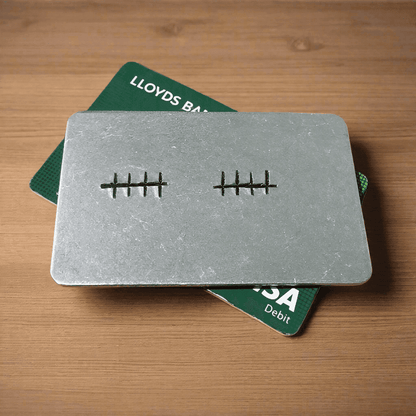 10th Anniversary Card Personalised Aluminium Tin Gifts 10 YEARS