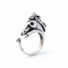 Horse Ring Silver Pony Adjustable Animal Jewellery