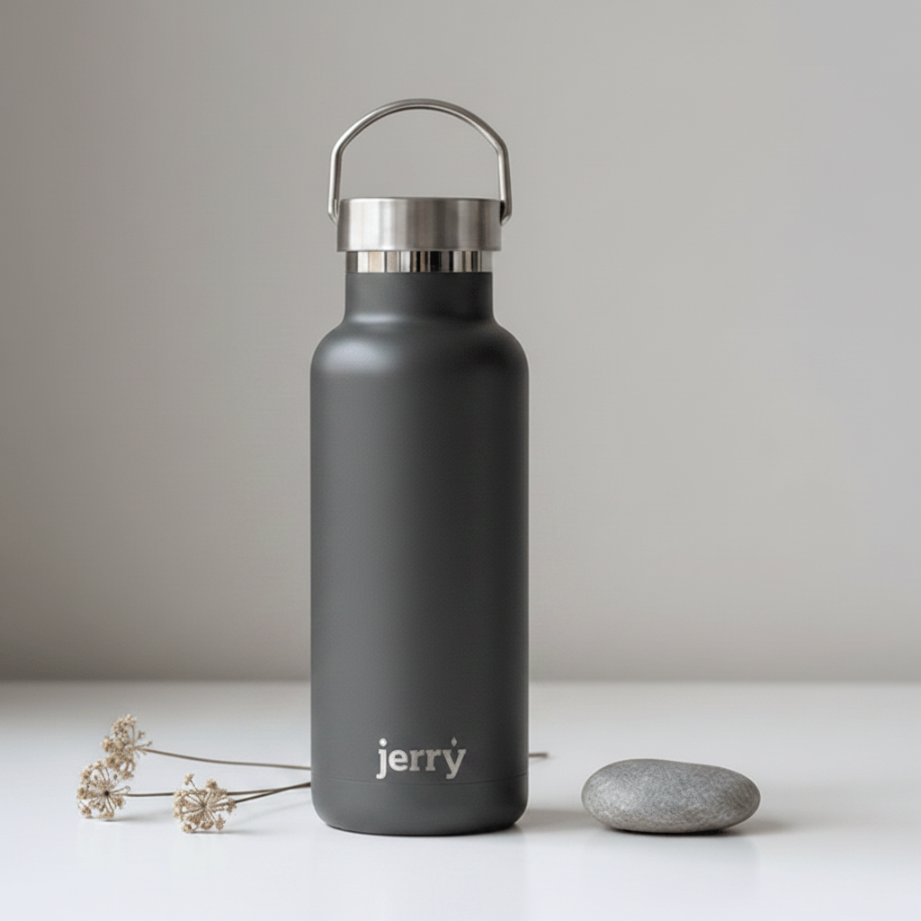 Grey Jerry Bottle