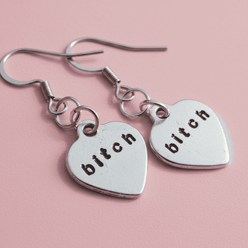 Bitch Earrings