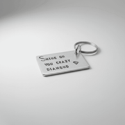 Shine On You Crazy Diamond Pink Floyd Lyrics Keychain