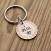 I Still Do Lucky Penny Keychain Copper 7th Wedding Anniversary Gifts