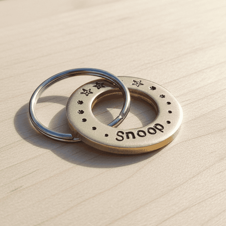 Brass Dog Tag