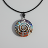 Handmade 7 Chakras Pendant Orgone Gemstone Necklace Jewellery