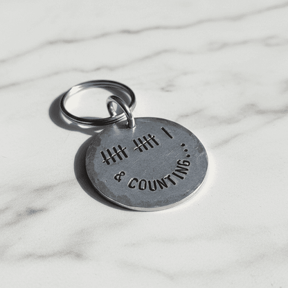 Tally Mark Keychain