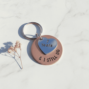 7 Years And I Still Do Keyring Copper 7th Anniversary Keychain