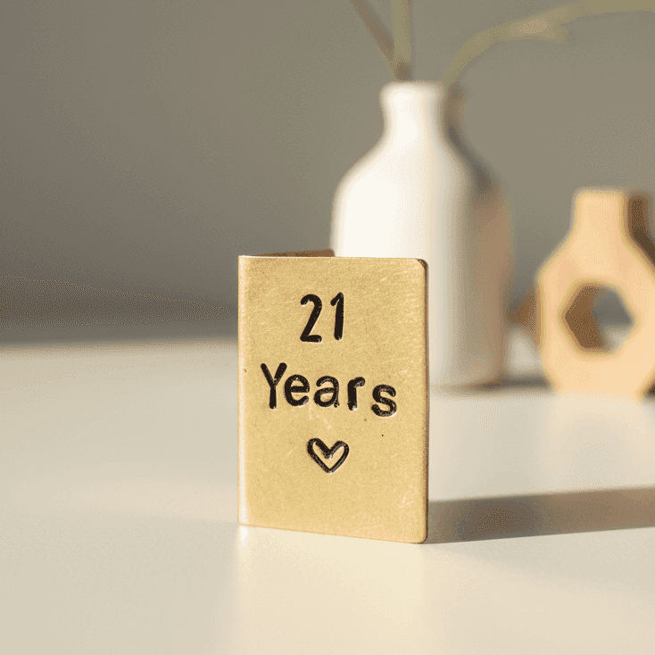 21st Anniversary gift