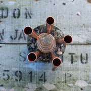 Selentite Tower Cloudbuster 5 Pipe Chembuster Orgone Energy Generator Labradorite Moonstone