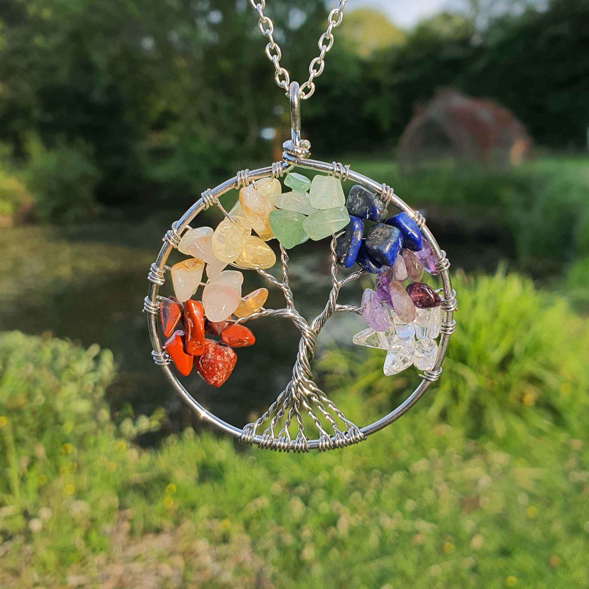 Tree Of Life Chakra Pendant
