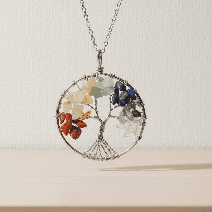 Tree Of Life Chakra Pendant