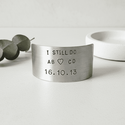  I Still Do Personalised Ornament Hand Stamped 11th Anniversary