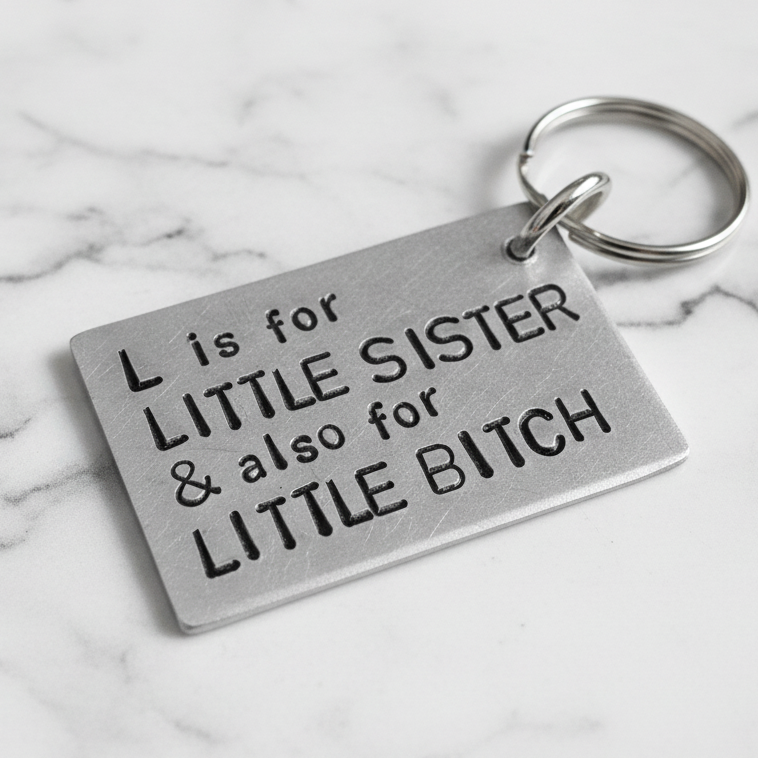 Little Sister Keychain