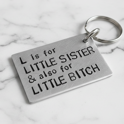 Little Sister Keychain