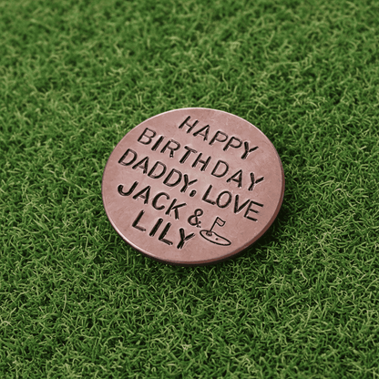 PERSONALISED Golf Ball Marker