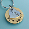 I Still Do Keyring Husband Wife Gifts For Men Her 21st Wedding Anniversary Personalised Brass Keychain