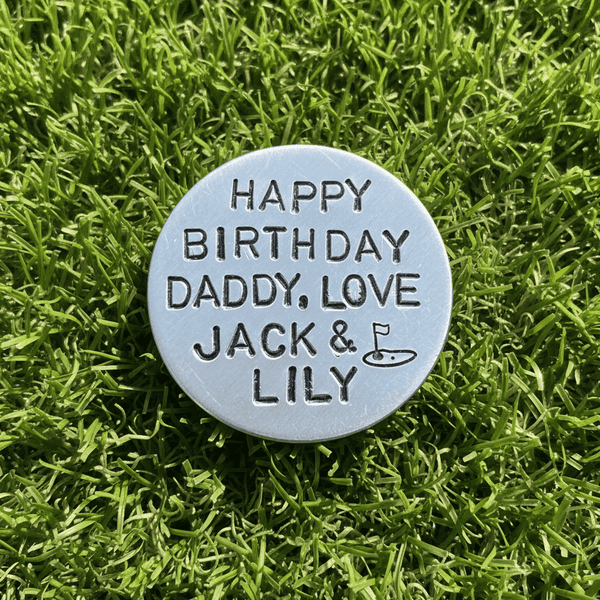 PERSONALISED Golf Ball Marker 