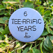 6 Years Golf Ball Marker 6th Iron Wedding Anniversary