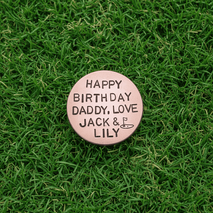 PERSONALISED Golf Ball Marker