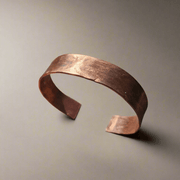 Solid Copper Bangle Hand Crafted Jewellery Handmade Boho Hippie Cuff Bracelet