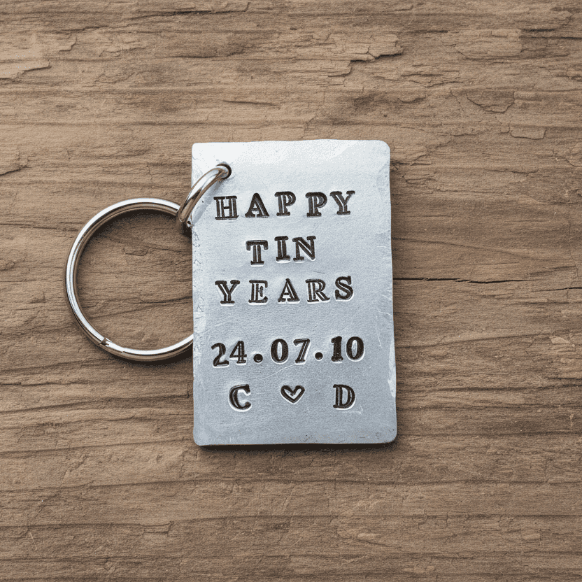 Happy Tin Years 10th Anniversary Gifts
