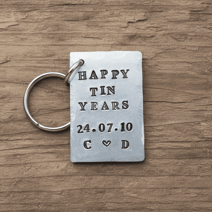 Happy Tin Years 10th Anniversary Gifts
