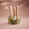 Labradorite Cloudbuster 3 Pipe Copper Orgone Generator 5g EMF Travel Size