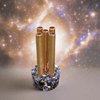 Midnight Midi Cloudbuster 5 Pipe Orgonite Lapis Lazuli Amethyst Moonstone Chemtrails 5g EMF Orgone
