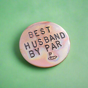 Best Husband By Par Bronze Golf Ball Marker Gifts Husband Boyfriend 8th Anniversary Christmas