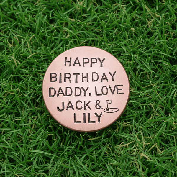 PERSONALISED Golf Ball Marker