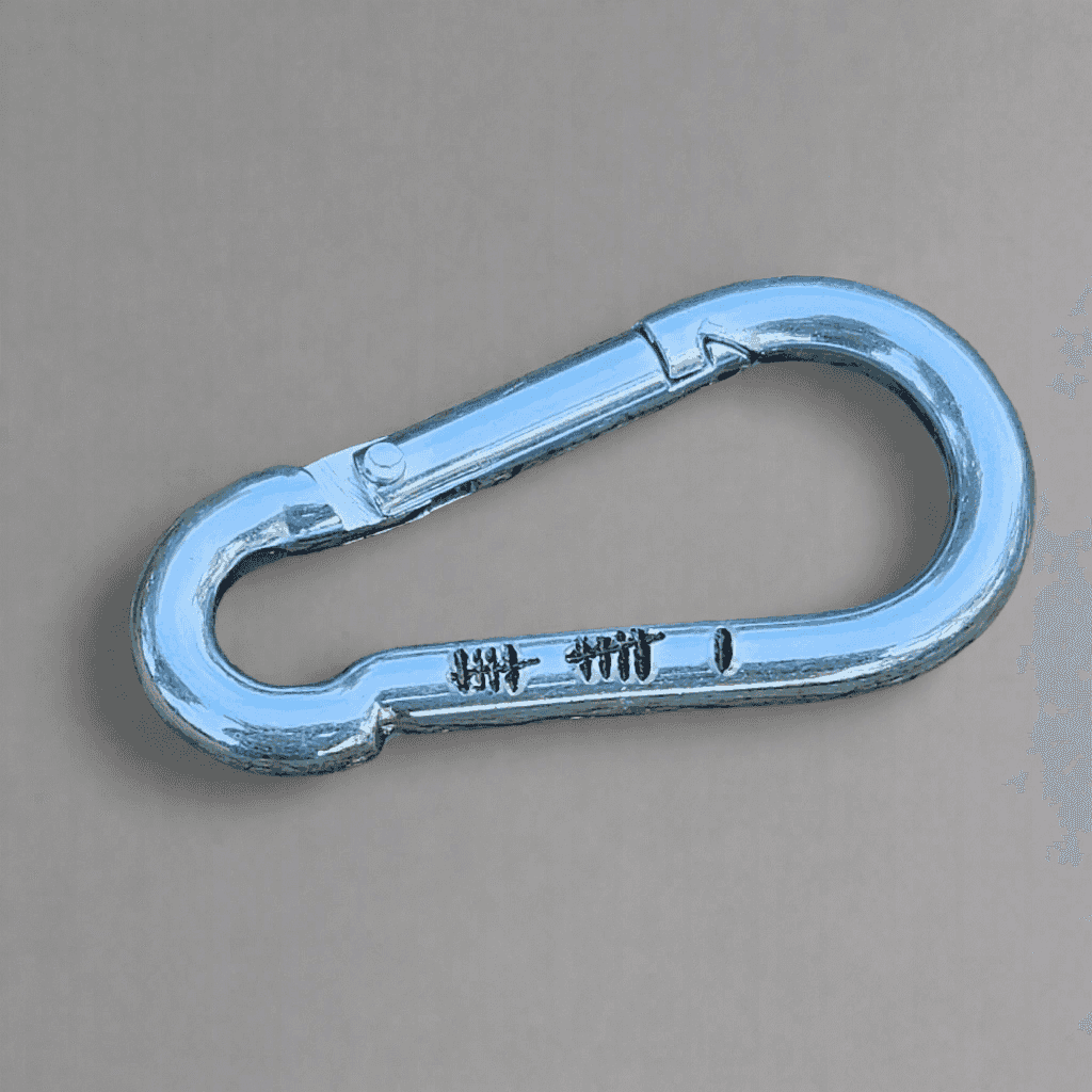 11th Anniversary Gift Personalised Steel Keychain
