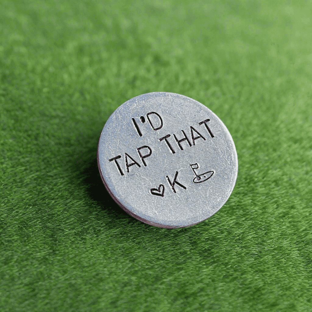I'd Tap That Funny Golf Ball Marker 