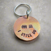 8 Tally Mark Husband Wife Gifts 8th Wedding Bronze Anniversary Personalised 8 Years Keyring Keychain I Still Do