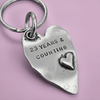 23 Years And Counting 23rd Wedding Anniversary Keychain Husband Wife Anniversary Gift