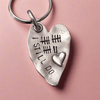 17 Tally Mark Keyring Husband Wife Gifts 17th Anniversary 17 Years Love Heart Keychain I Still Do