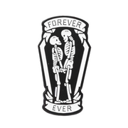 Forever Ever Till Death Enamel Pin Badge 3 For 2 Halloween Goth