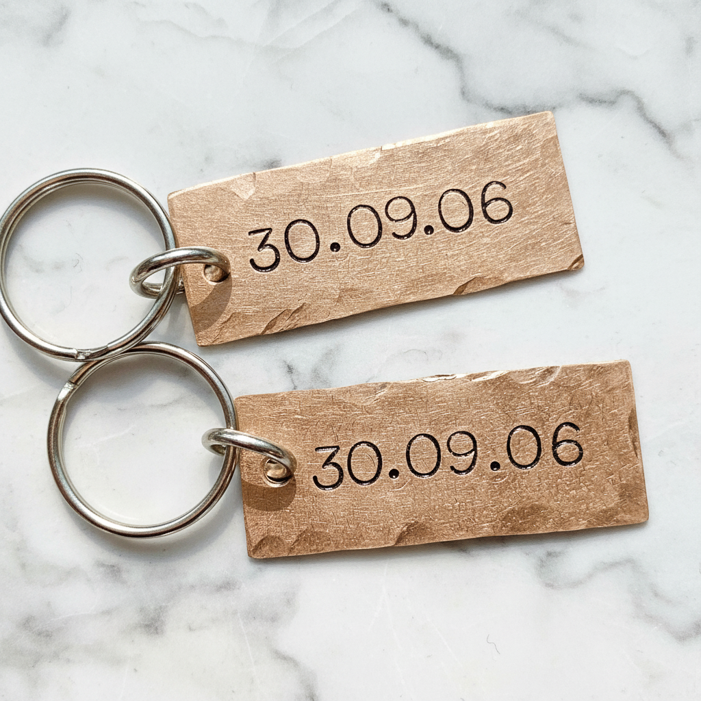 Copper Keychains