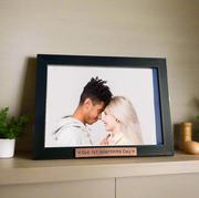 Our 1st Valentines Day Photo Frame Picture Frame Gifts Black And Copper