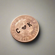 Lucky Penny Personalised Copper Wedding Anniversary Gifts Husband Wife 7th 22nd Stamped