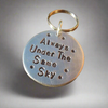 Always Under The Same Sky Keyring Gifts Keychain Long Distance Relationship