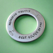 Personalised NAME Golf Ball Marker GIFTS For Dad Grandad Husband Christmas Boyfriend