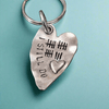 18 Tally Mark Keyring Husband Wife Gifts 18th Anniversary 18 Years Love Heart Keychain I Still Do