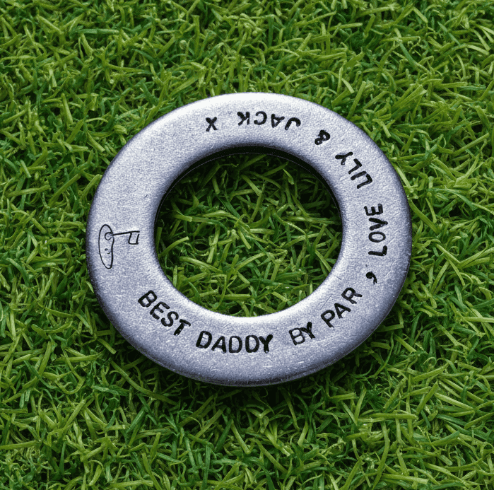 Personalised Golf Ball Marker GIFTS For Dad Grandad Husband Christmas Fathers Day Boyfriend Daddy
