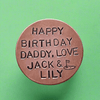  PERSONALISED Golf Ball Marker Unique Birthday GIFTS For Dad Grandad Husband Boyfriend Daddy